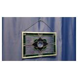 Stain Glass with Hanging Chain