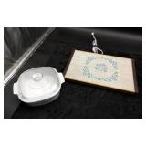 Corning Ware Blue Cornflower Casserole