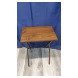 Wood Fold Out Food Tray