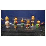 Kokeshi Doll Wooden Figures