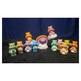 Eleven Carebear Figurines