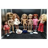 Seven Dolls & Accessories