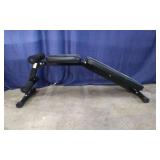 Black Decline Ab Exercise Bench