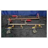 3 Wood Clamps