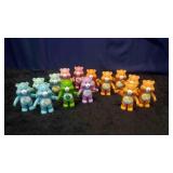 Thirteen Carebear Figurines