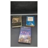 3 Historical Hardback Books.