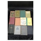 12 Misc Hardcover Books