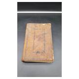 Leather Bound Early 19th Century Store Ledger.