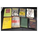 8 Various Hard Back Books