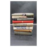 8 Various Titled Hardback Books.