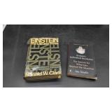 2 Books about Albert Einstein.