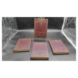 4 1974 Polish Encyclopedias