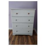 4 Drawer Wooden Chest of Drawers