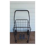 4 Wheel Folding Metal Cart