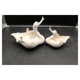 2 Hull Swan Planters.