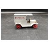 Die Cast Ford Fordson Bank Car