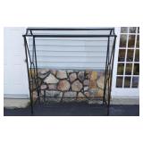 Black Metal Coat Rack