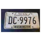 Vintage Washington County, Tn. Tag