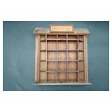 Wooden Shelf For Collectibles