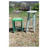 2 Wooden Stools