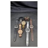 7 Mens Wrist Watches.