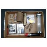 Glass & Assorted Items.