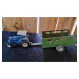 2 Metal Farm Toys