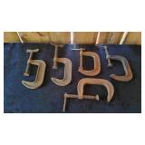 5-4" C Clamps