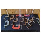 11- 3" C Clamps