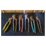 7 Sets of Channellocks