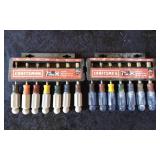 2 Sets Of Craftsman Nut Drivers NIP