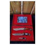 3 Piece Knife Set W/Case