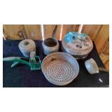 Box of Vintage Kitchen Items