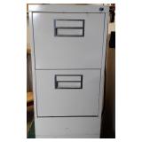 2 Metal Filing Cabinets
