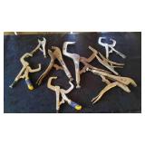 7 Pairs of Vice Grips
