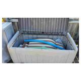 2 Plastic Outdoor Storage Boxes