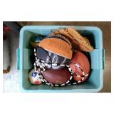 Tote of Misc. Balls