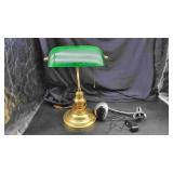 Bankers Lamp With Various Lamps.