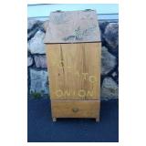 Potato & Onion Bin.