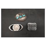 3 Belt Buckles