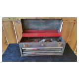 Metal Toolbox W/Contents