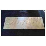 Snap On Aluminum Plaque