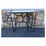 Computer Desk W/Wire Racks