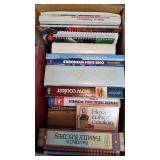 Box Of Cookbooks.