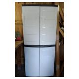2 Door Plastic Storage Cabinet