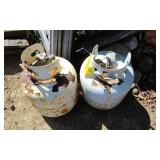 2 Propane Tanks