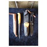 J. Marttini Finland Filet Knife & Gerber Knife