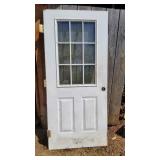 9 Pane 36" Exterior Door