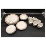 24 Count Water Colored Hearth Side Dishes.