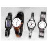 4 Various Ladies Bracelet watches